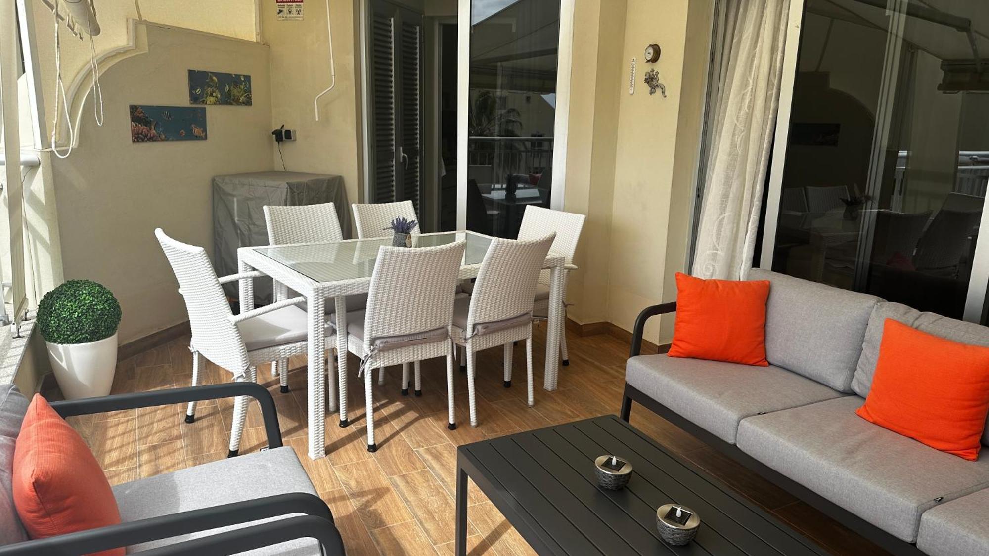 Luxurioese Duplex Ferienwohnung In Sehr Ruhiger Wohnanlage Mit Meerblick Palm-mar Exterior foto